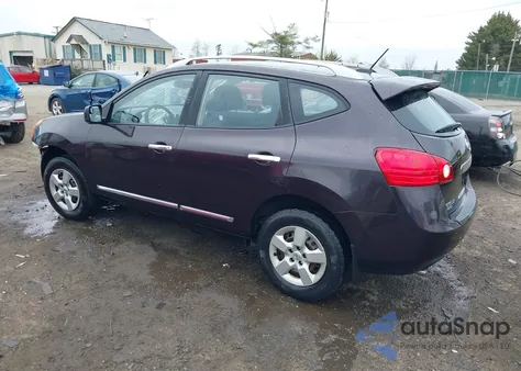 2015 Nissan Rogue Select S из США, поврежденный, VIN JN8AS5MVXFW758004